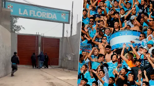 Barra de Sporting Cristal entró a La Florida.