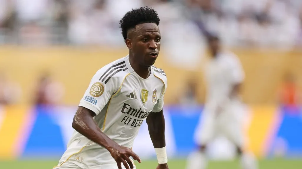 Vinícius Júnior, en el Mundial de Clubes con Real Madrid (Getty Images).