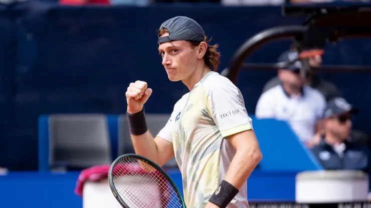 Ignacio Buse, en su buena semana en Gstaad.
