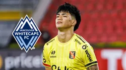 Kenji Cabrera con camiseta de FBC Melgar.