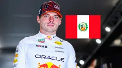 Max Verstappen y la bandera de Perú