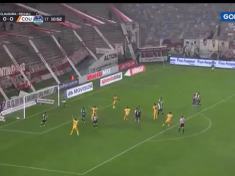 VIDEO: ¿Falla de Britos? Así fue el golazo de Marina para el 'U' 0-1 Comerciantes