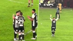 Rodrigo Ureña y una despedida particular tras el Universitario vs. Comerciantes Unidos.