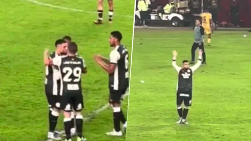 Rodrigo Ureña y una despedida particular tras el Universitario vs. Comerciantes Unidos.