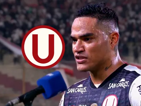 Fuego cruzado: Santamaría desafía a crack de Universitario