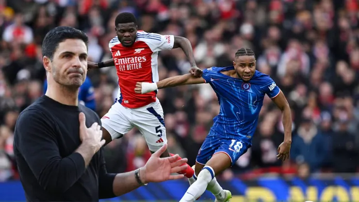 Arsenal vs. Chelsea y Mikel Arteta.