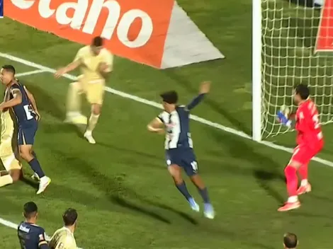 ¡Se salvó Alianza Lima! El insólito gol que erró Facundo Callejo para Cusco FC abajo del arco