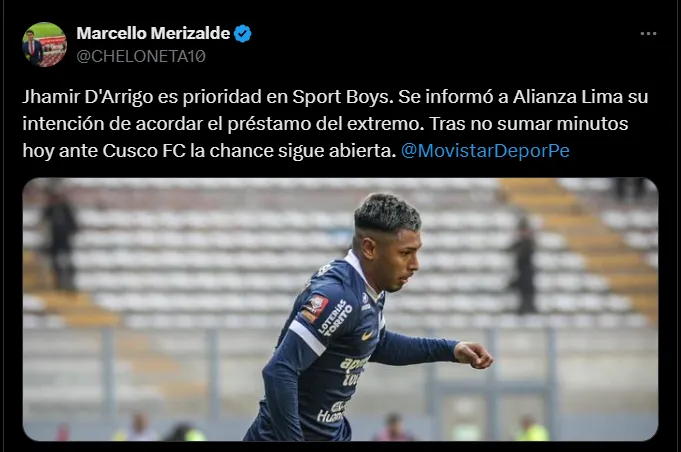 Fuente: @CHELONETA10