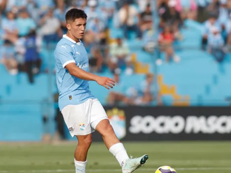 No se moverá de Cristal y el mensaje que el hincha celeste le dedicó a Catriel Cabellos: "No vale..."