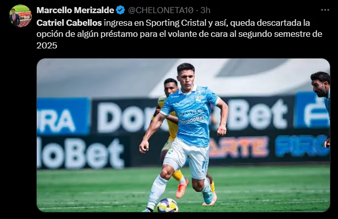 Fuente: @CHELONETA10