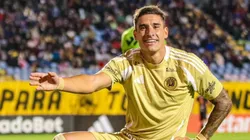 Facundo Callejo con camiseta de Cusco FC.