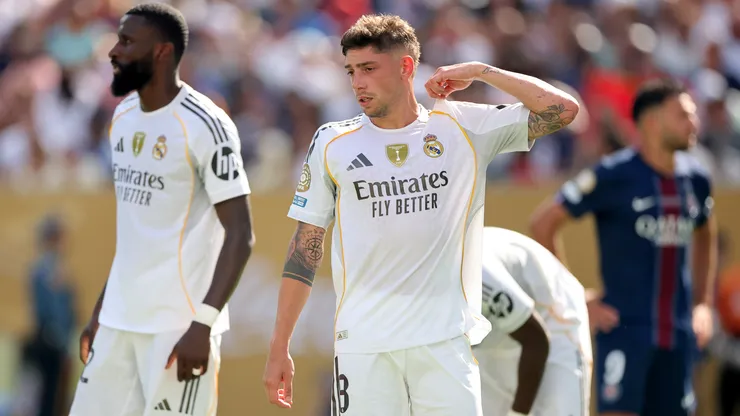 Federico Valverde y Antonio Rüdiger.