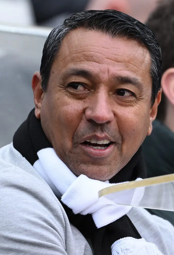 Nolberto Solano en Newcastle como leyenda. (Photo by Stu Forster/Getty Images)