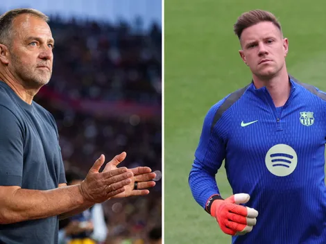 Hansi Flick borró a tres jugadores de Barcelona y habrían 8 bajas más: ¿Qué hará con Ter Stegen?