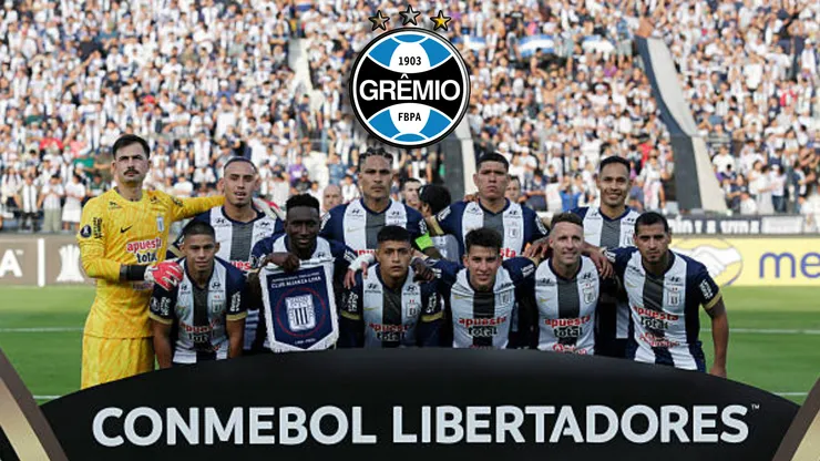 Alianza Lima y su once titular para jugar con Gremio.