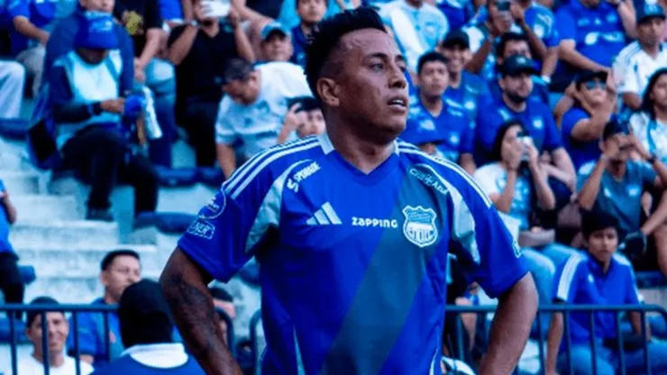 Christian Cueva en Emelec.