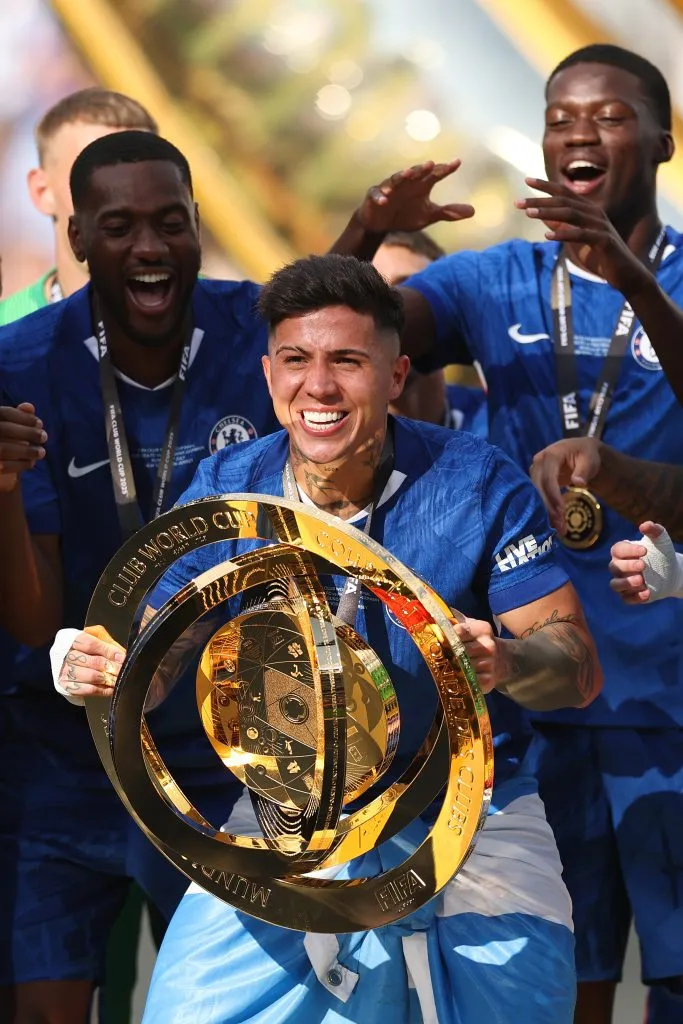 Enzo Fernández campeón del Mundial de Clubes. (Photo by Buda Mendes/Getty Images)