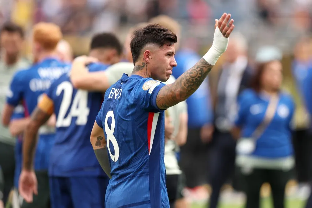 Enzo Fernández en el Mundial de Clubes (Foto: Getty).