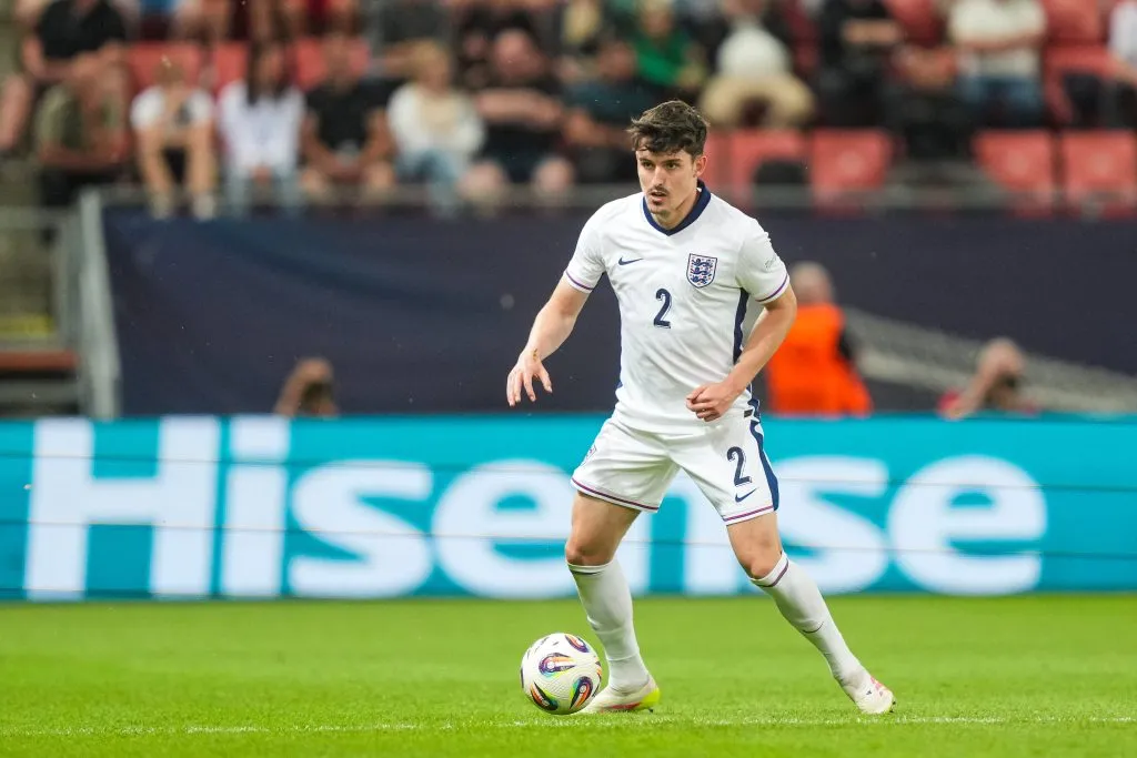 Tino Livramento en la Selección Sub 21 (Foto: Getty).