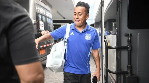 Christian Cueva feliz en Emelec.