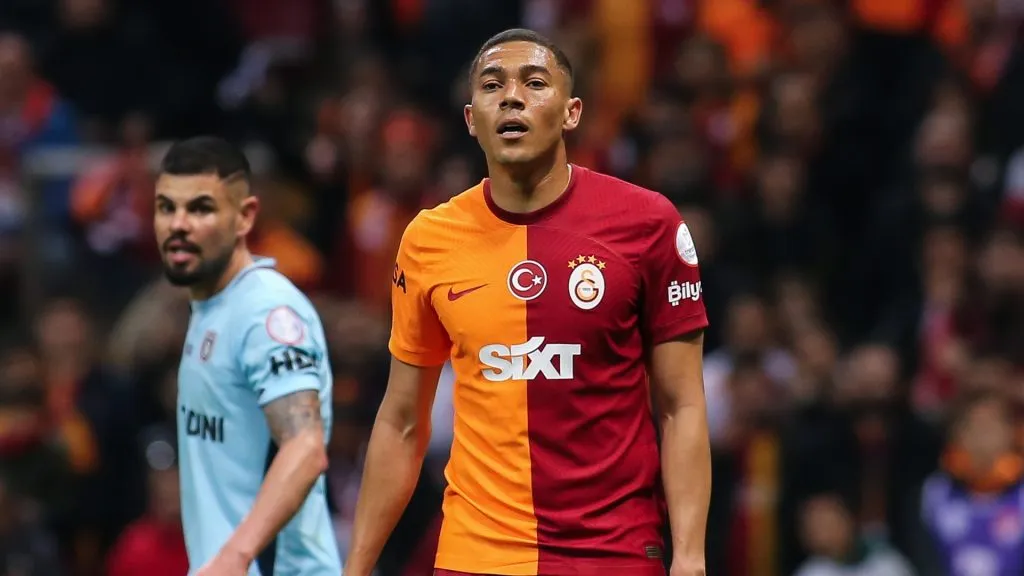 Carlos Vinicius, en su paso por Galatasaray en 2024 (Getty Images).