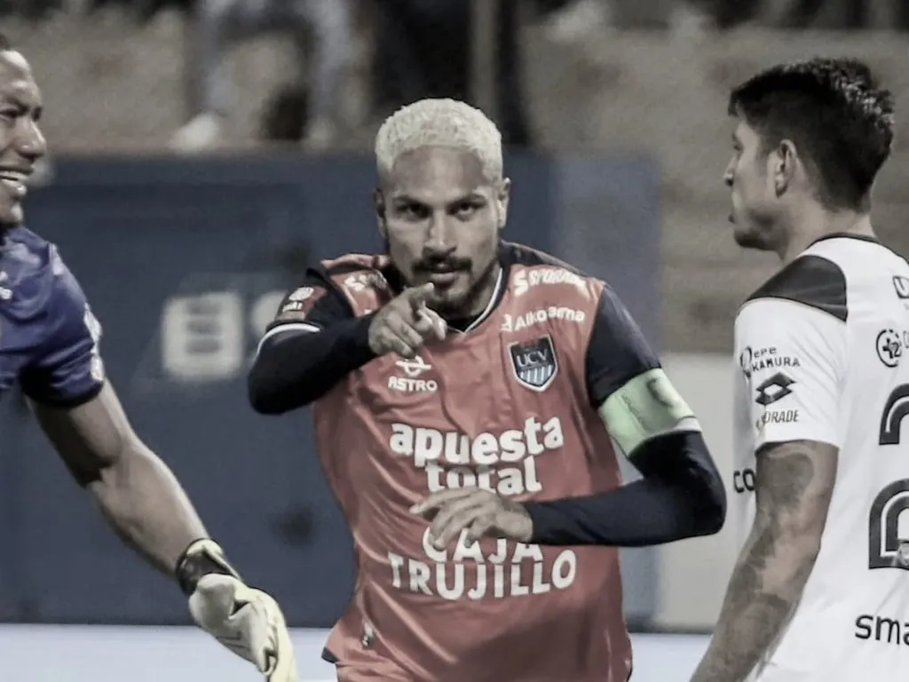 Paolo Guerrero cuando jugaba en la César Vallejo. (Foto: X).