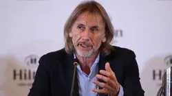 Ricardo Gareca en conferencia de prensa.