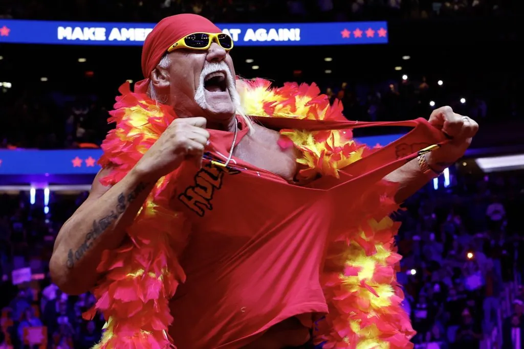 Hulk Hogan ícolo de la lucha libre. (Photo by Anna Moneymaker/Getty Images)