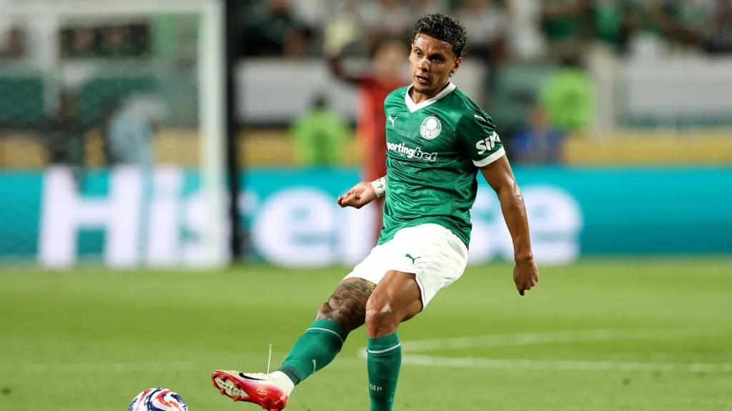 Richard Ríos dejó Palmeiras al Benfica (Getty Images).