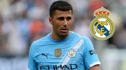 Rodri con camiseta de Manchester City.