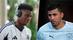 Comparación de los sueldos entre Tchouaméni y Rodri.