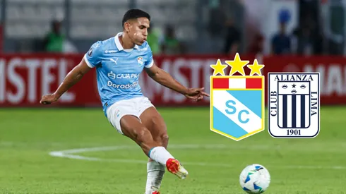 Gianfranco Chávez jugando en Sporting Cristal.