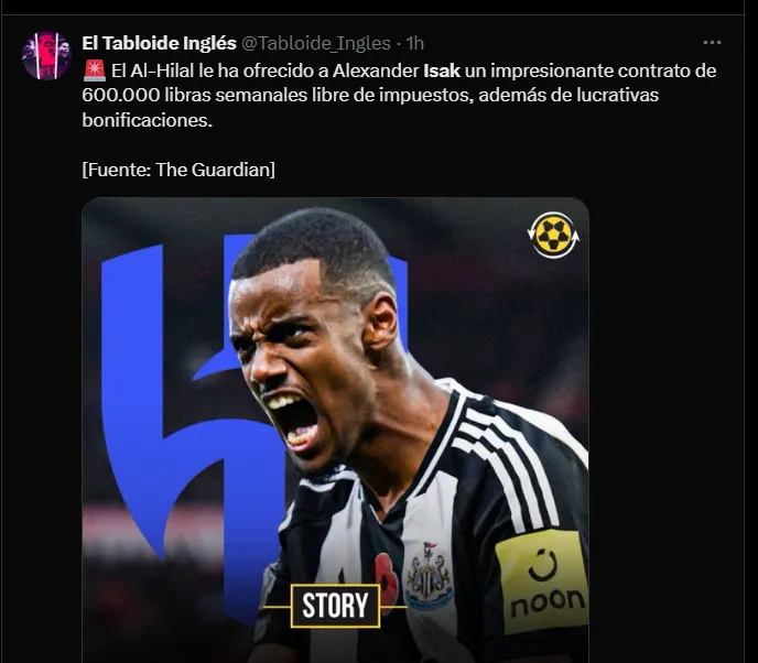 Fuente: @Tabloide_Ingles