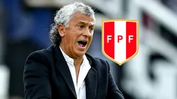 Néstor Gorosito y el escudo de Perú