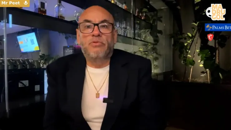 Mr. Peet reveló que fue intervenido en Brasil como parte del protocolo de dicho país.