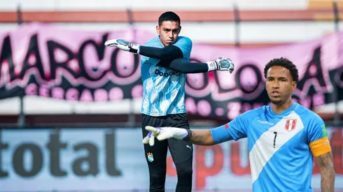 Diego Enríquez y Pedro Gallese.