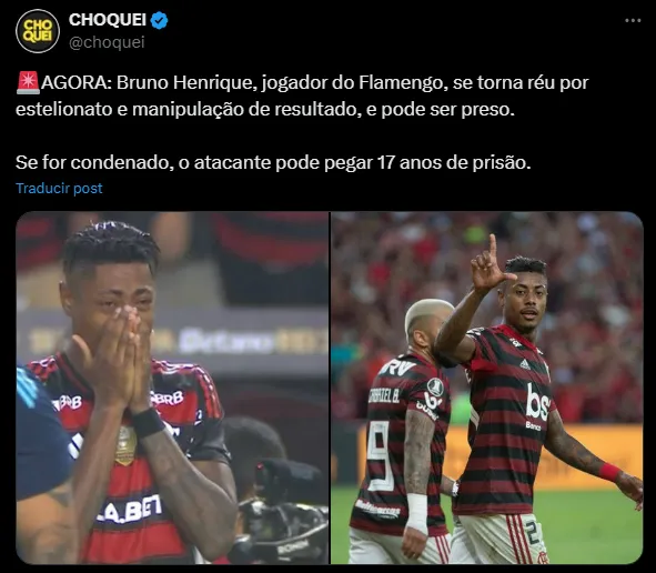 Así informan los medios brasileños (Foto: X).