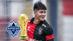 Kenji Cabrera con camiseta de FBC Melgar.