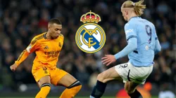 Haaland podría llegar al Real Madrid y jugar junto a Mbappé.