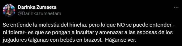Muy mal clima en Arequipa por la derrota de Melgar ante Cusco FC (X @Darinkazumaetam).