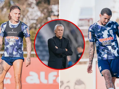 Néstor Gorosito reveló por qué Paolo Guerrero y Sergio Peña no jugaron ante Alianza Atlético