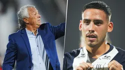 Néstor Gorosito y Erick Noriega, entrenador y jugador de Alianza Lima, respectivamente.