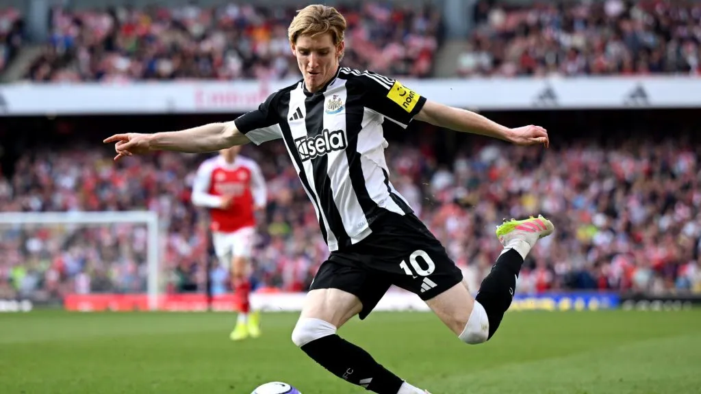 Anthony Gordon, extremo del Newcastle United (Getty Images).