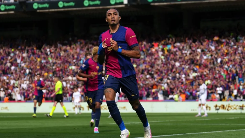 Raphinha, figura de Barcelona (Getty Images).