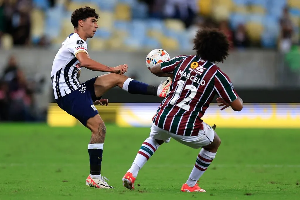 Franco Zanelatto contra Marcelo (Foto: Getty).