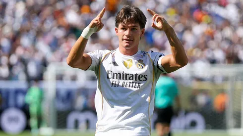 Fran García celebrando.