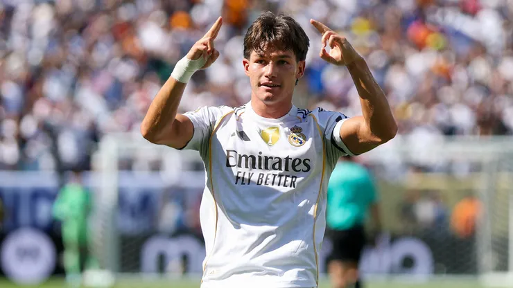 Fran García celebrando.