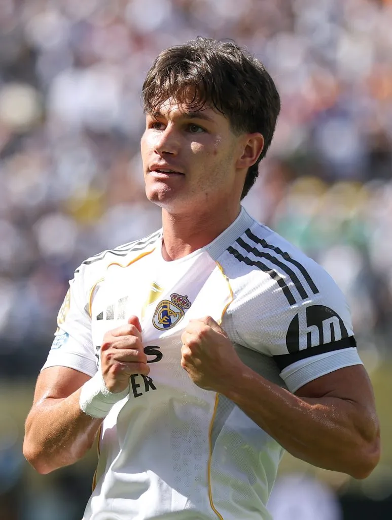 Celebración de Fran García (Foto: Getty).