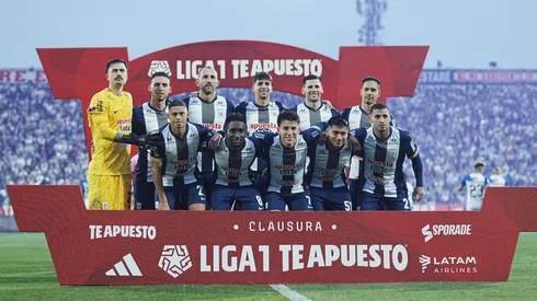 Alianza Lima y su once titular frente a Juan Pablo II.