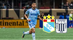 Luis Abram con camiseta de Atlanta United.